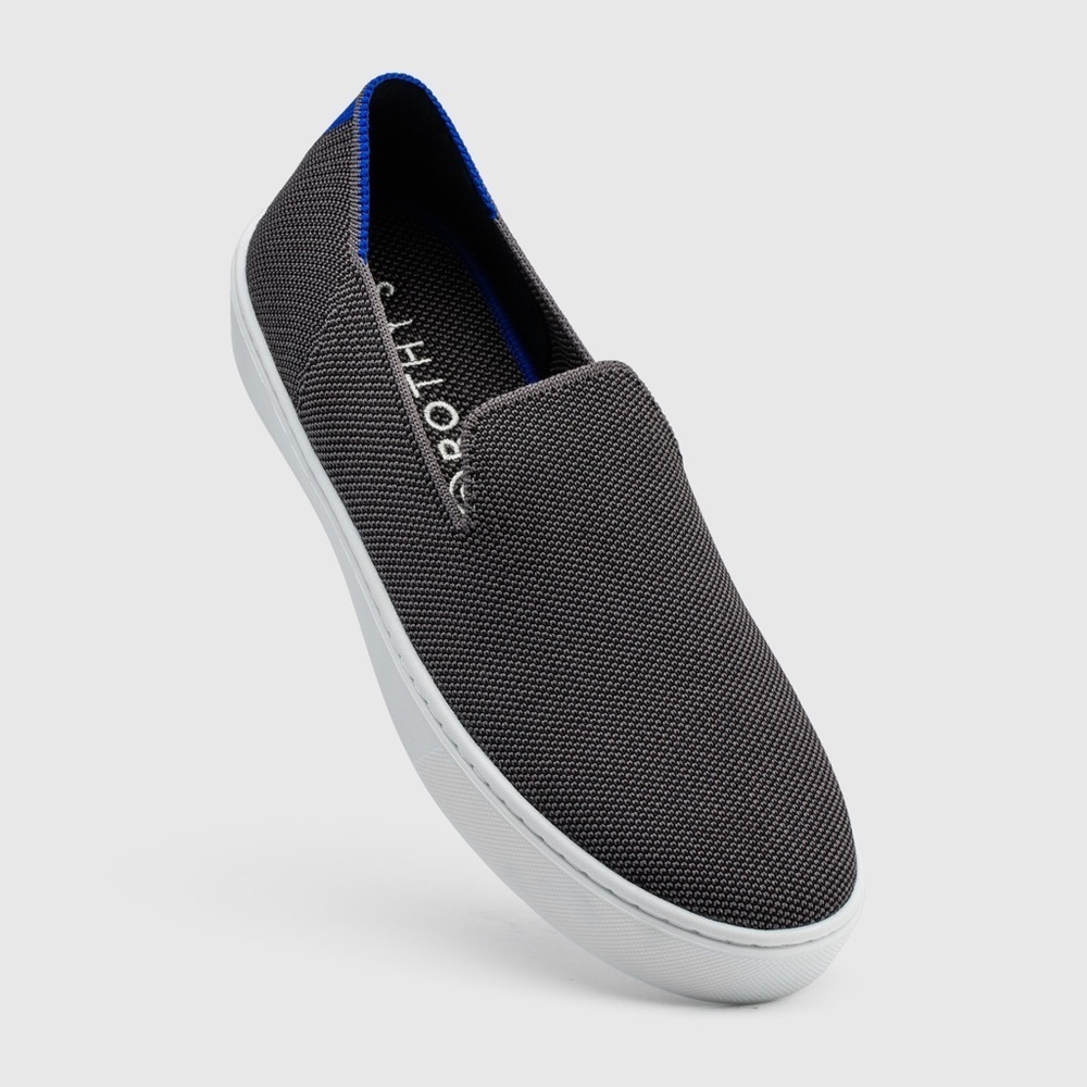 Rothy’s Steel Grey Slip On Sneaker - Picture 2 of 10